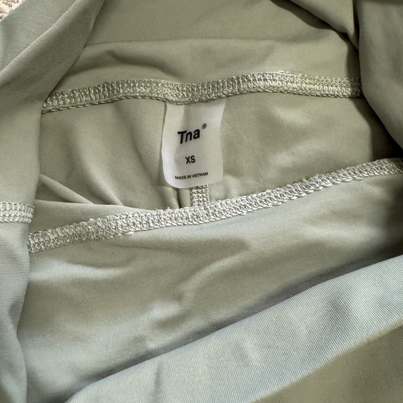 TNA SIZE XS LIGHT GREEN LEGGINGS - Picture 4 of 4